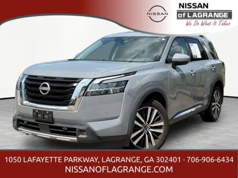 Gray 2023 Nissan Pathfinder Platinum for sale in LaGrange, GA