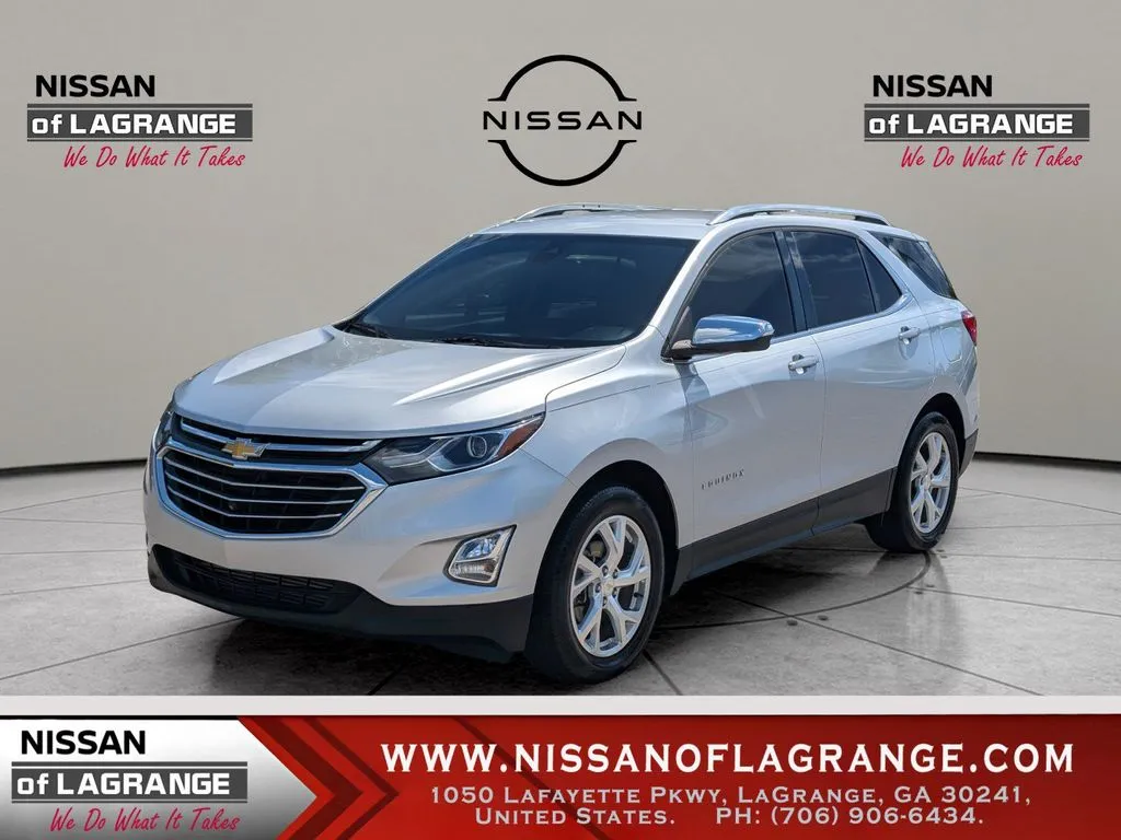 Silver 2019 Chevrolet Equinox Premier for sale in LaGrange, GA
