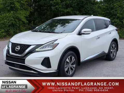 White 2020 Nissan Murano S for sale in LaGrange, GA