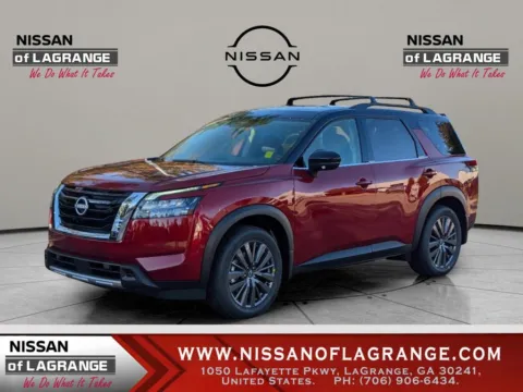 Red 2025 Nissan Pathfinder SL for sale in LaGrange, GA