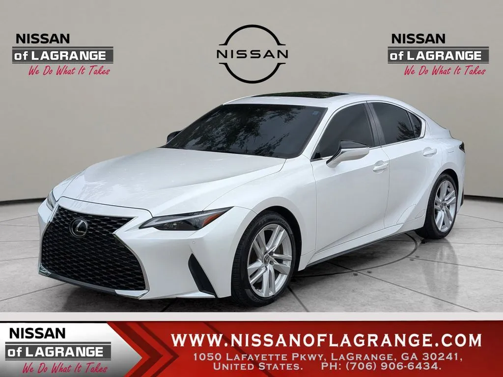 White 2023 Lexus IS 300 for sale in LaGrange, GA