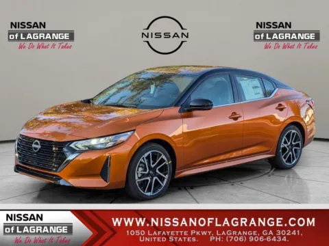 Orange 2025 Nissan Sentra SR for sale in LaGrange, GA