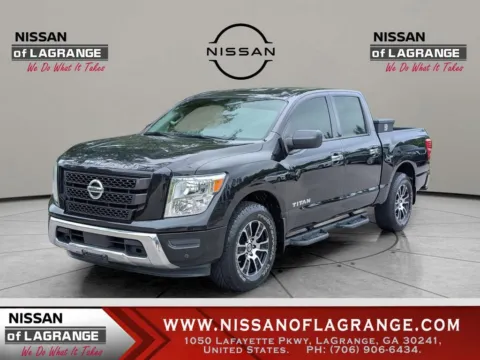Black 2021 Nissan Titan SV for sale in LaGrange, GA