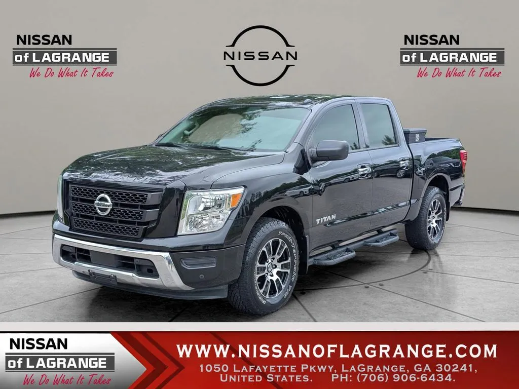 Black 2021 Nissan Titan SV for sale in LaGrange, GA