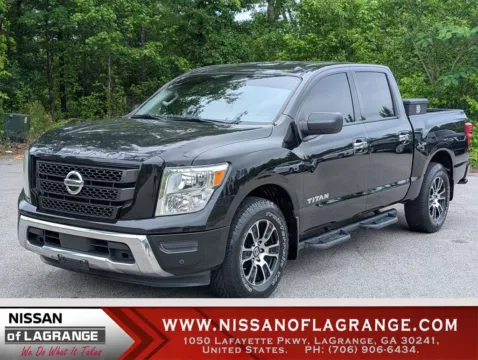Black 2021 Nissan Titan SV for sale in LaGrange, GA