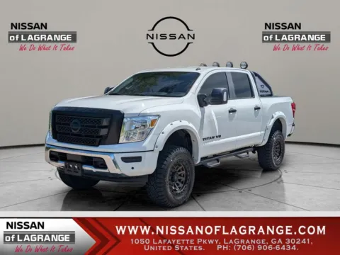 White 2020 Nissan Titan SV for sale in LaGrange, GA