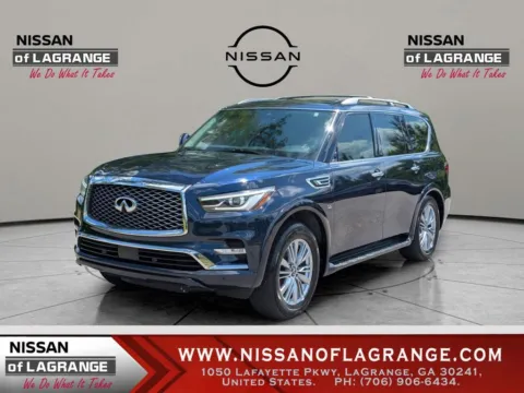Blue 2019 INFINITI QX80 LUXE for sale in LaGrange, GA