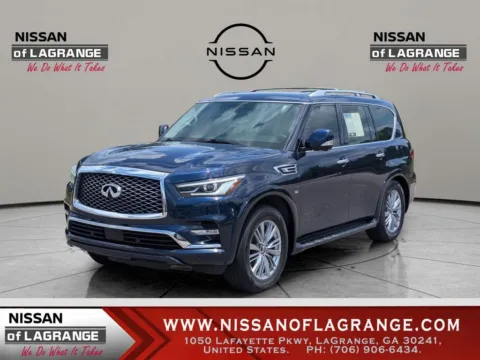 Blue 2019 INFINITI QX80 LUXE for sale in LaGrange, GA