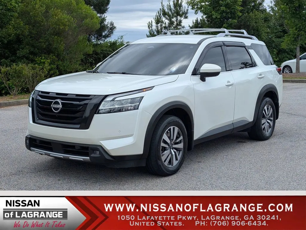 White 2022 Nissan Pathfinder SL for sale in LaGrange, GA
