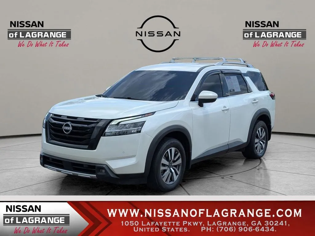 White 2022 Nissan Pathfinder SL for sale in LaGrange, GA