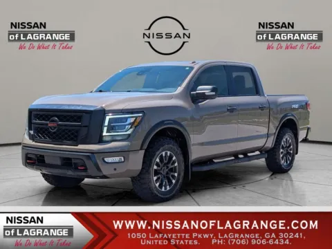 Beige 2021 Nissan Titan PRO-4X for sale in LaGrange, GA