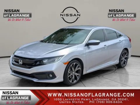 Silver 2021 Honda Civic Sport for sale in LaGrange, GA