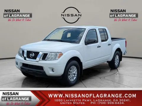White 2019 Nissan Frontier SV for sale in LaGrange, GA
