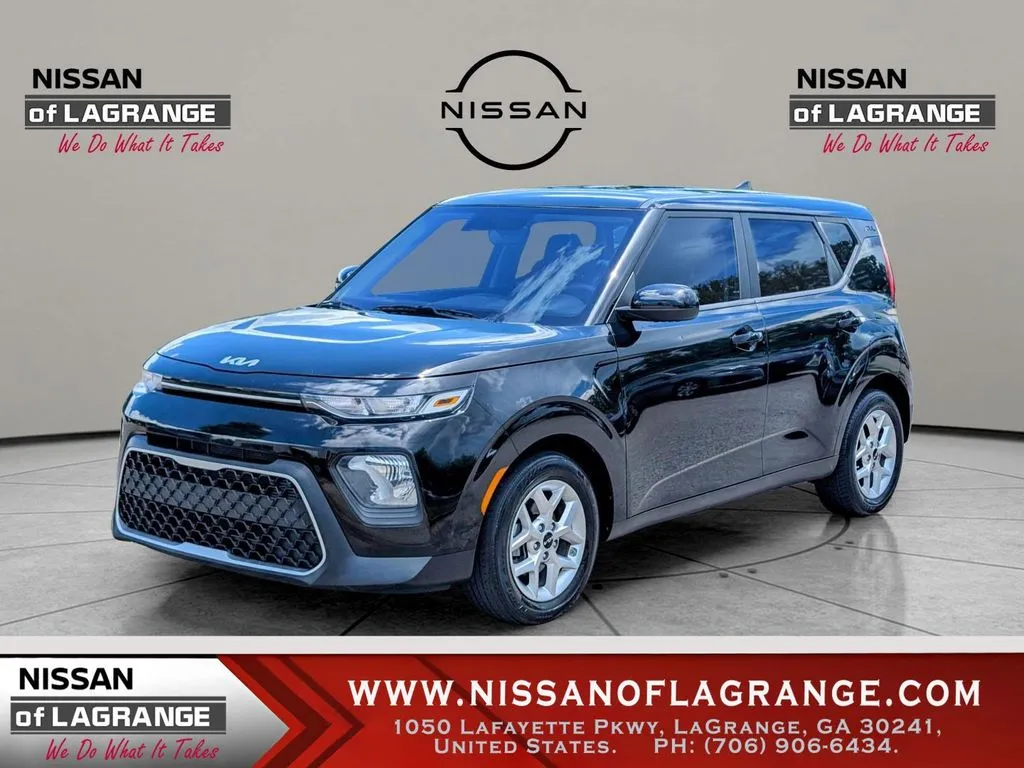 Black 2022 Kia Soul LX for sale in LaGrange, GA
