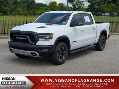 White 2019 Ram 1500 Rebel for sale in LaGrange, GA