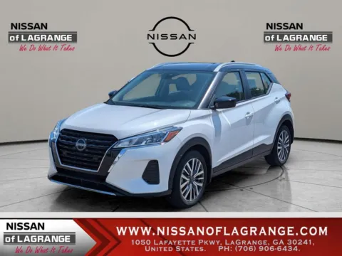 White 2024 Nissan Kicks SV for sale in LaGrange, GA