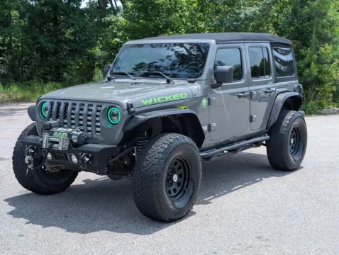 Gray 2020 Jeep Wrangler Unlimited Sport S for sale in LaGrange, GA