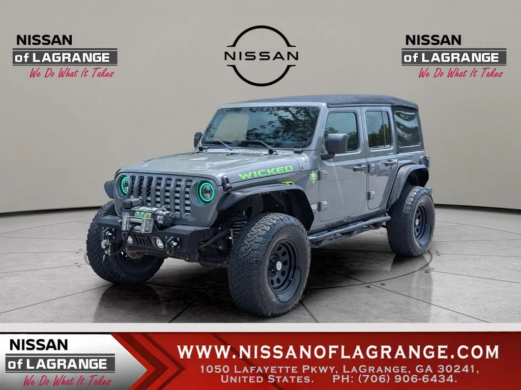 Gray 2020 Jeep Wrangler Unlimited Sport S for sale in LaGrange, GA
