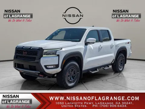 White 2025 Nissan Frontier PRO-4X for sale in LaGrange, GA
