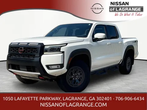 White 2025 Nissan Frontier PRO-4X for sale in LaGrange, GA