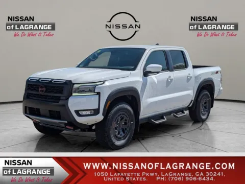 White 2025 Nissan Frontier PRO-4X for sale in LaGrange, GA