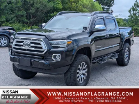 Black 2022 Toyota Tacoma Limited for sale in LaGrange, GA