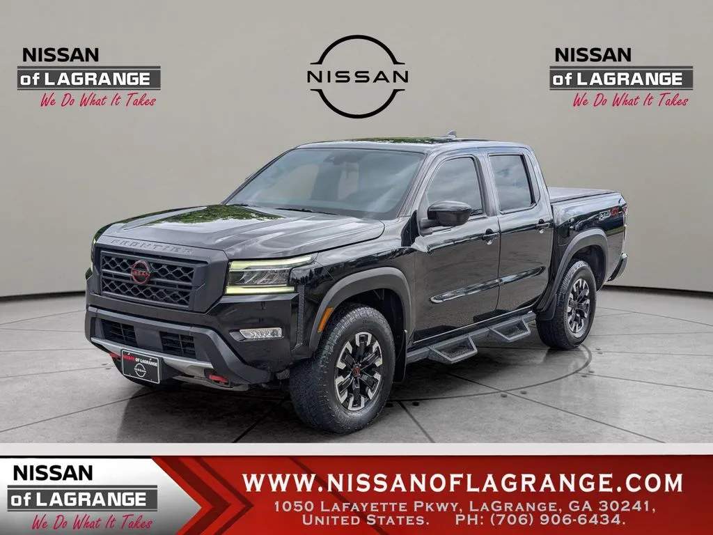 Black 2022 Nissan Frontier PRO-4X for sale in LaGrange, GA