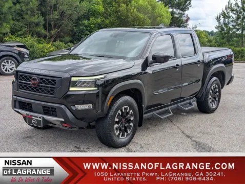 Black 2022 Nissan Frontier PRO-4X for sale in LaGrange, GA