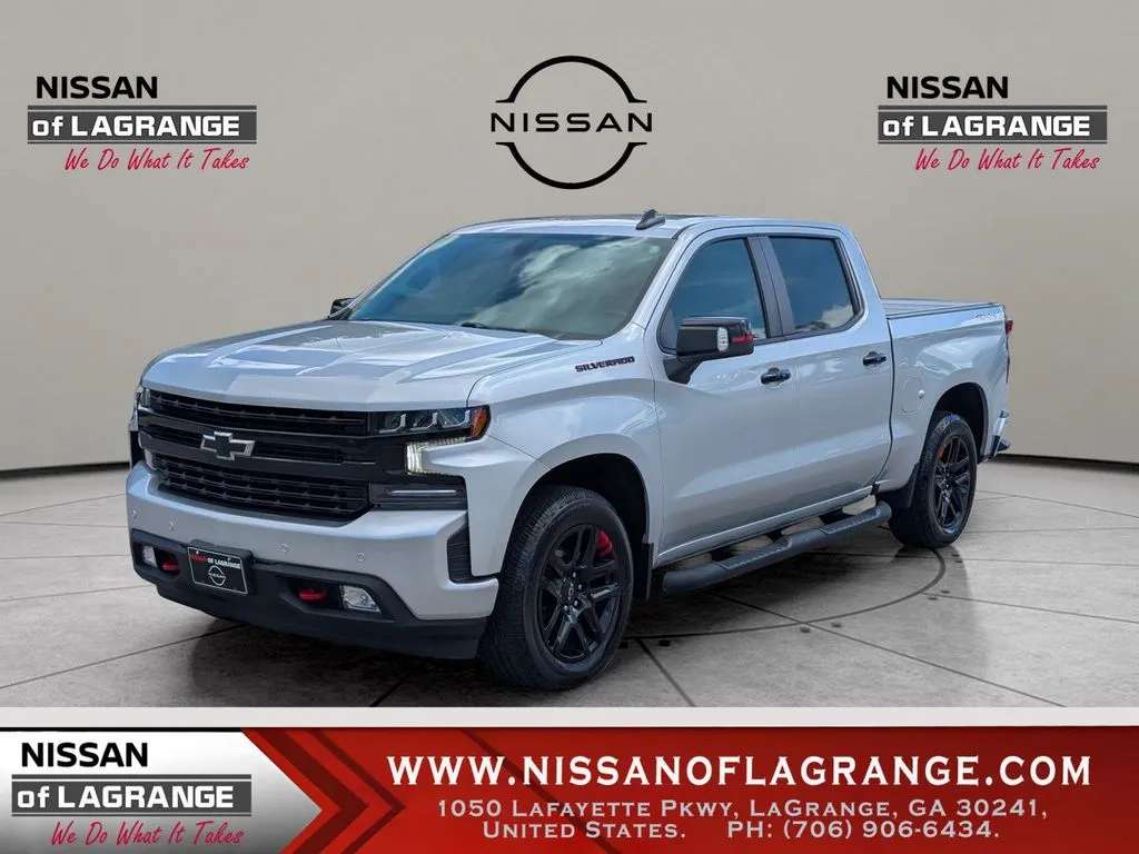 Silver 2022 Chevrolet Silverado 1500 LTD RST for sale in LaGrange, GA