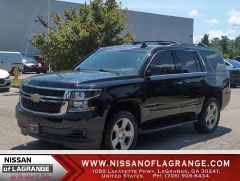 Black 2016 Chevrolet Tahoe LT for sale in LaGrange, GA