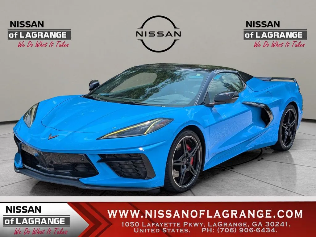 Blue 2022 Chevrolet Corvette Stingray for sale in LaGrange, GA
