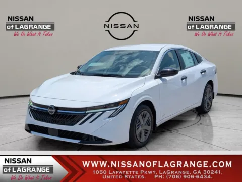 White 2026 Nissan Sentra S for sale in LaGrange, GA