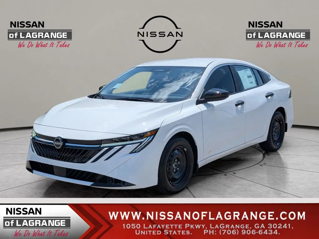 White 2026 Nissan Sentra S for sale in LaGrange, GA