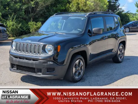 Black 2017 Jeep Renegade Sport for sale in LaGrange, GA