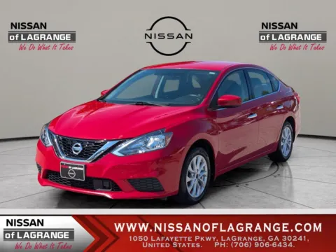 Red 2018 Nissan Sentra SV for sale in LaGrange, GA