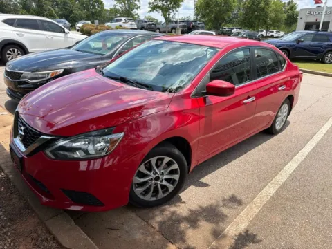 Red 2018 Nissan Sentra SV for sale in LaGrange, GA