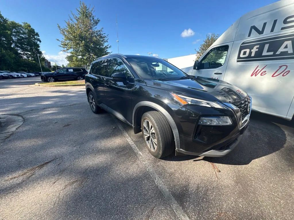 Black 2021 Nissan Rogue SV for sale in LaGrange, GA