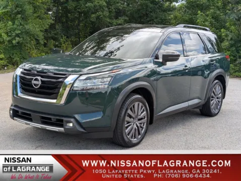 Green 2022 Nissan Pathfinder SL for sale in LaGrange, GA
