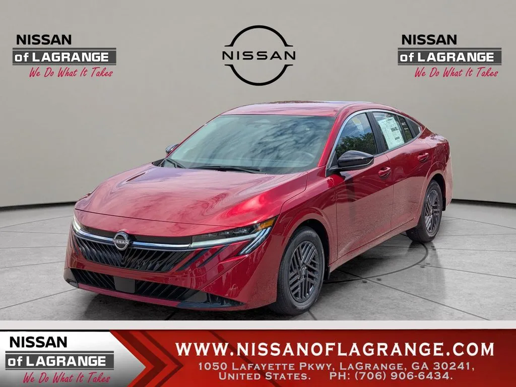 Red 2026 Nissan Sentra SV for sale in LaGrange, GA