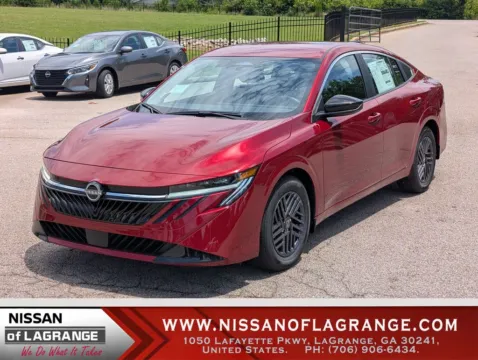 Red 2026 Nissan Sentra SV for sale in LaGrange, GA