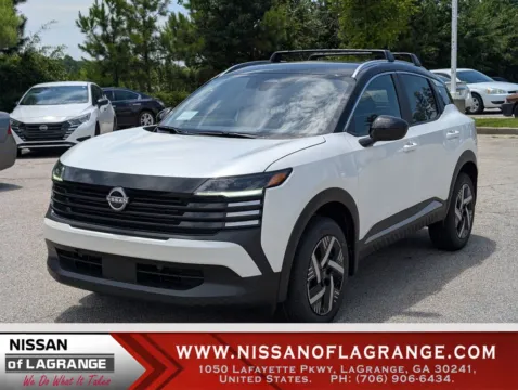 White 2026 Nissan Kicks SV for sale in LaGrange, GA