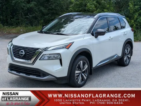 White 2023 Nissan Rogue SL for sale in LaGrange, GA