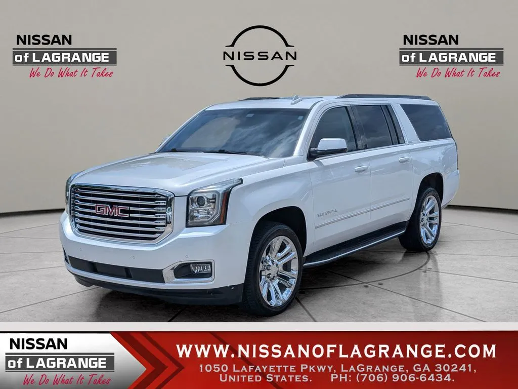 White 2019 GMC Yukon XL SLT for sale in LaGrange, GA