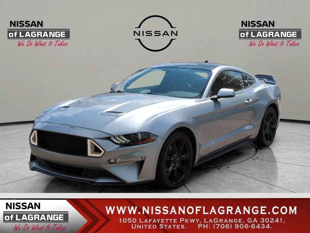 Silver 2020 Ford Mustang EcoBoost Premium for sale in LaGrange, GA
