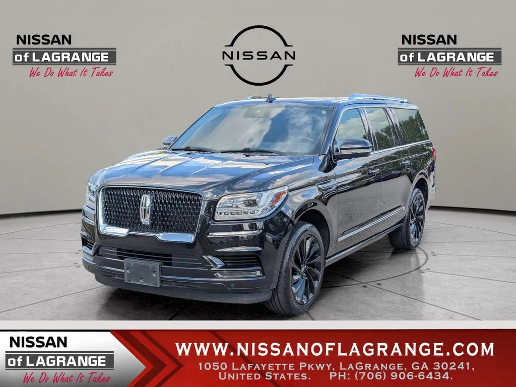 Black 2020 Lincoln Navigator L Reserve for sale in LaGrange, GA