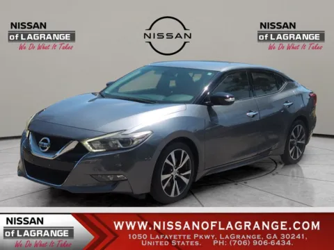 Gray 2017 Nissan Maxima 3.5 SV for sale in LaGrange, GA