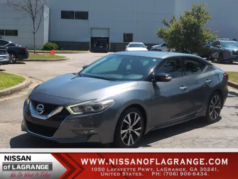 Gray 2017 Nissan Maxima 3.5 SV for sale in LaGrange, GA