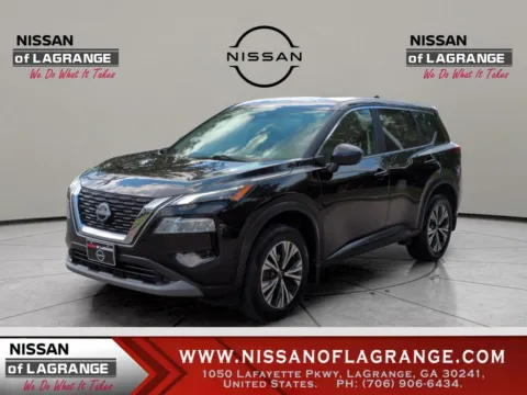 Black 2023 Nissan Rogue SV for sale in LaGrange, GA