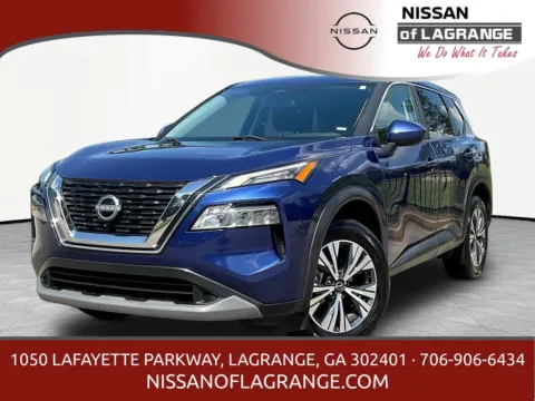 Blue 2023 Nissan Rogue SV for sale in LaGrange, GA