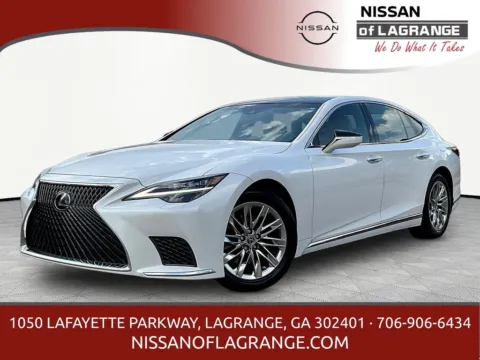 White 2022 Lexus LS 500 Base for sale in LaGrange, GA